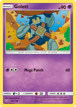 Golett — Shining Legends 43/73