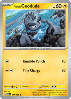 Alolan Geodude — Journey Together 44/159
