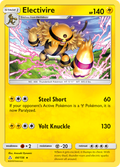 Electivire — Ultra Prism 44/156