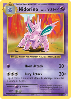Nidorino — Evolutions 44/108