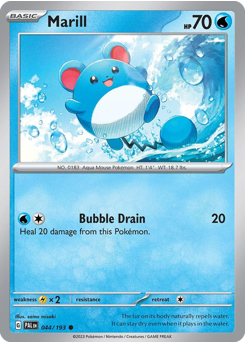 Marill — Paldea Evolved 44/193