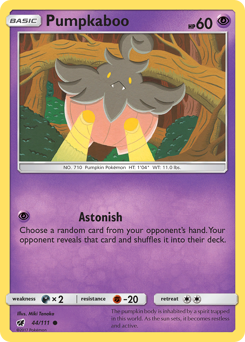 Pumpkaboo — Crimson Invasion 44/111