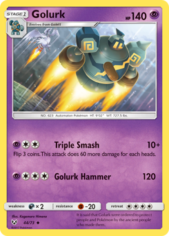 Golurk — Shining Legends 44/73