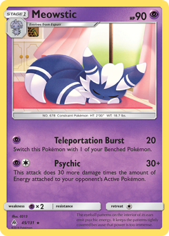 Meowstic — Forbidden Light 45/131