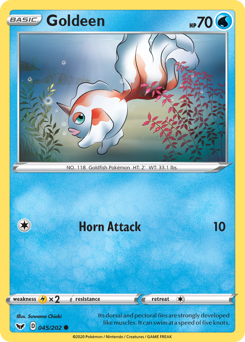 Goldeen — Sword & Shield 45/202
