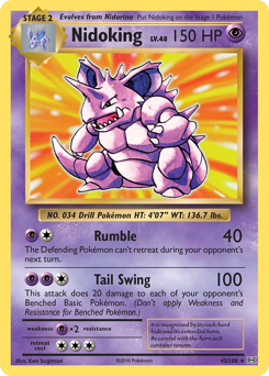 Nidoking — Evolutions 45/108