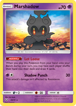 Marshadow — Shining Legends 45/73