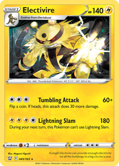 Electivire — Battle Styles 45/163