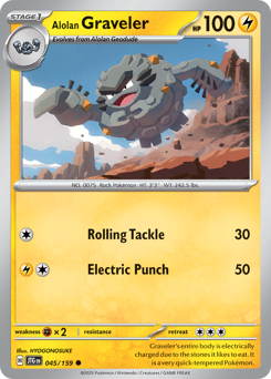 Alolan Graveler — Journey Together 45/159