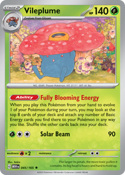 Vileplume — 151 45/165