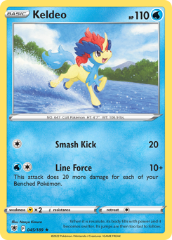Keldeo — Astral Radiance 45/189