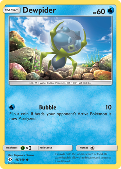 Dewpider — Sun & Moon 45/149