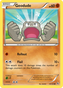 Geodude — Flashfire 45/106
