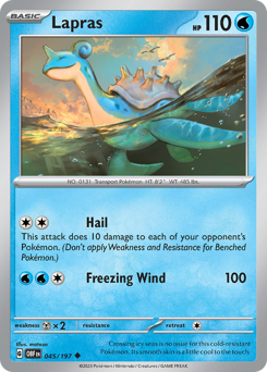 Lapras — Obsidian Flames 45/197