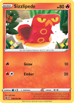 Sizzlipede — Fusion Strike 46/264