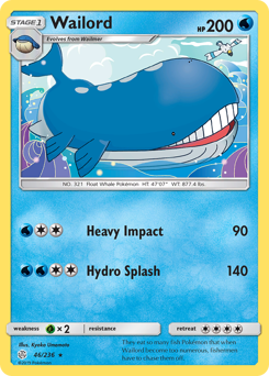 Wailord — Cosmic Eclipse 46/236