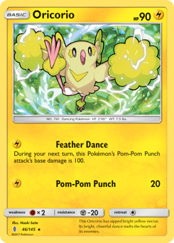 Oricorio — Guardians Rising 46/145