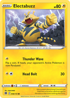 Electabuzz — Brilliant Stars 46/172