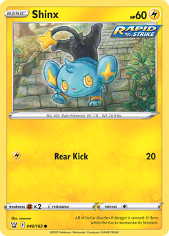 Shinx — Battle Styles 46/163