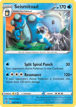 Seismitoad — Rebel Clash 46/192