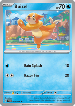 Buizel — Scarlet & Violet 46/198