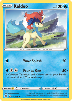 Keldeo — Silver Tempest 46/195