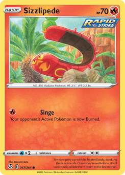 Sizzlipede — Fusion Strike 47/264