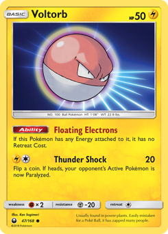 Voltorb — Celestial Storm 47/168