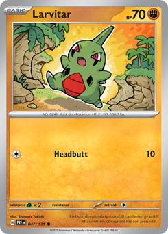 Larvitar — Prismatic Evolutions 47/131