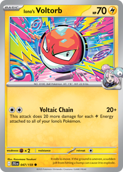 Iono's Voltorb — Journey Together 47/159