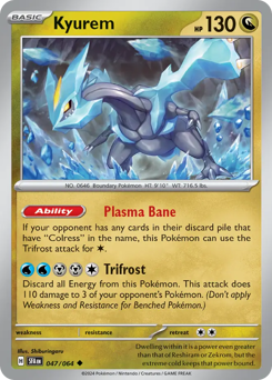Kyurem — Shrouded Fable 47/64