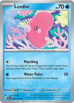 Luvdisc — Paldea Evolved 47/193