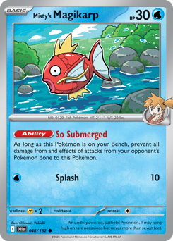 Misty's Magikarp — Destined Rivals 48/182