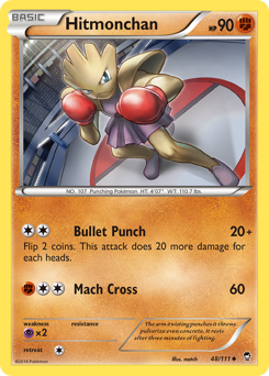 Hitmonchan — Furious Fists 48/111