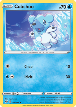 Cubchoo — Darkness Ablaze 48/189
