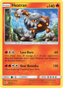 Heatran — Lost Thunder 48/214