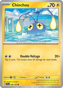 Chinchou — Stellar Crown 48/142