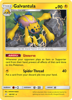 Galvantula — Team Up 48/181