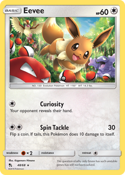 Eevee — Hidden Fates 48/68