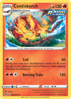 Centiskorch — Fusion Strike 48/264