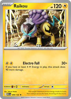 Raikou — Mega Evolution 48/132