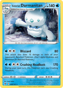 Galarian Darmanitan — Rebel Clash 48/192