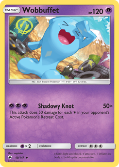 Wobbuffet — Burning Shadows 49/147