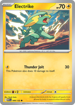 Electrike — Mega Evolution 49/132