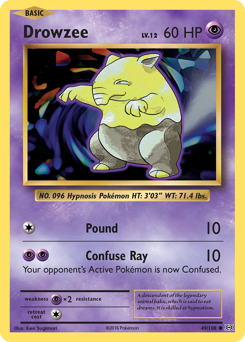 Drowzee — Evolutions 49/108