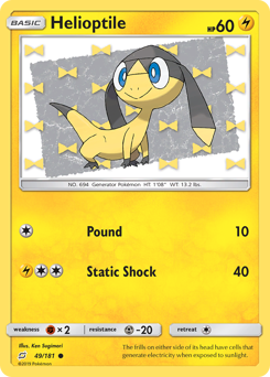 Helioptile — Team Up 49/181