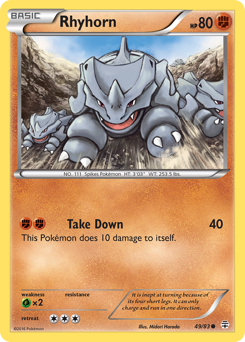 Rhyhorn — Generations 49/83