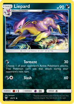 Liepard — Shining Legends 49/73