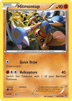 Hitmontop — Furious Fists 49/111