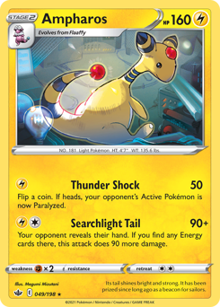 Ampharos — Chilling Reign 49/198